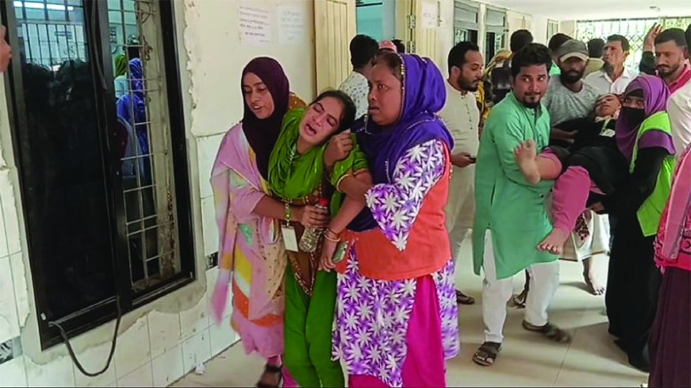 ভূমিকম্প আতঙ্ক, টঙ্গীতে আহত কারখানার ২ শতা‌ধিক শ্রমিক