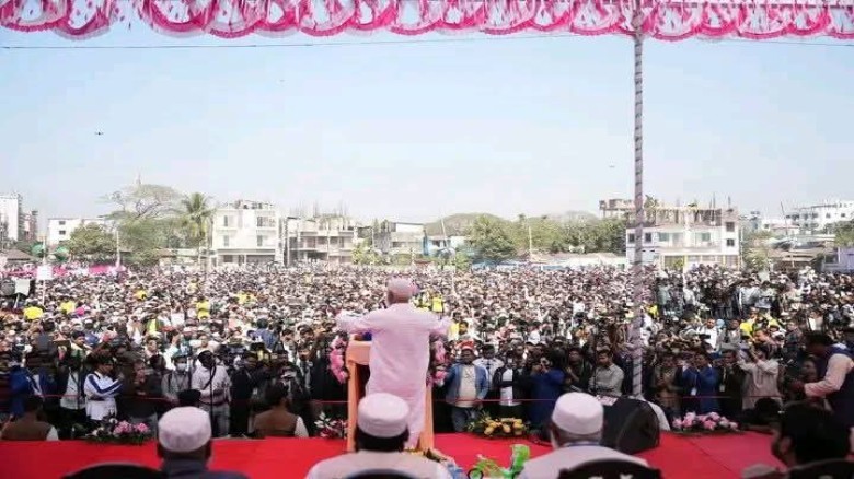 কিশোরগঞ্জকে শিল্পাঞ্চলে রূপান্তরের ঘোষণা জামায়াত আমির ডা. শফিকুর রহমানের