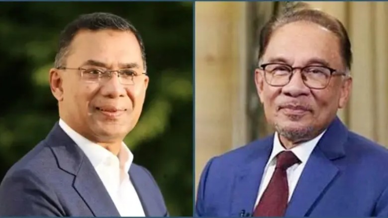 তারেক রহমানকে মালয়েশিয়ার প্রধানমন্ত্রীর অভিনন্দন