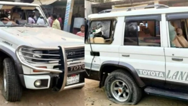 এমপি আলমগীর ফরিদের গাড়িবহরের চাপায় শিশুর মৃত্যু, গাড়ি ভাঙচুর