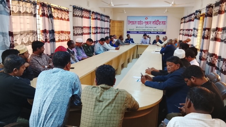 শান্তিপূর্ণ সমাজ গঠনে সমন্বিত উদ্যোগের বিকল্প নেই: পীরগাছায় ইউএনও