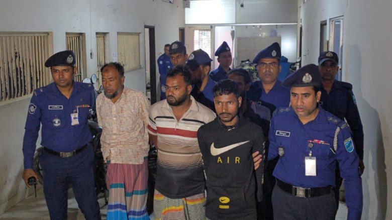 নরসিংদীতে কিশোরী ধর্ষণ ও হত্যা: প্রধান আসামিসহ ৭ জন ৮ দিনের রিমান্ডে