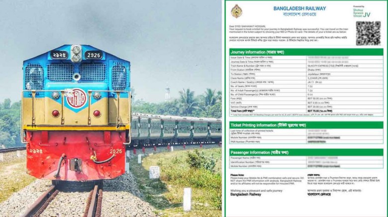 ঈদে ঘরমুখো মানুষের জন্য ট্রেনের ৫ম দিনের অগ্রিম টিকিট বিক্রি শুরু