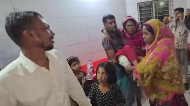 শ্রীপুরে মাদকের প্রতিবাদ করায় নারীকে গুলি, স্বামীকে কুপিয়ে জখম