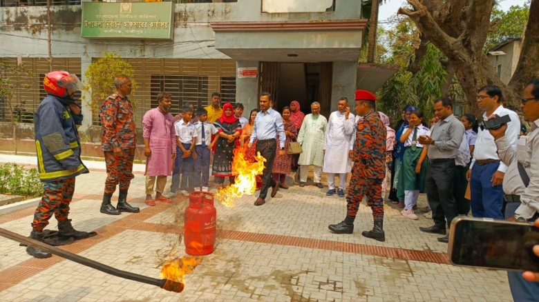 কালীগঞ্জে জাতীয় দুর্যোগ প্রস্তুতি দিবস পালিত