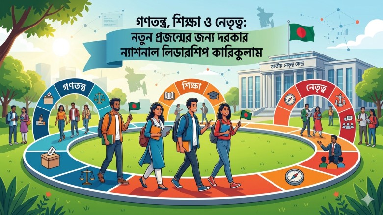 গণতন্ত্র, শিক্ষা ও নেতৃত্ব: নতুন প্রজন্মের জন্য দরকার ন্যাশনাল লিডারশিপ কারিকুলাম
