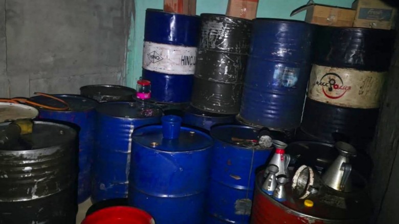 কমলগঞ্জে মোবাইল কোর্টের অভিযানে ১৬০০ লিটার অবৈধ ডিজেল জব্দ