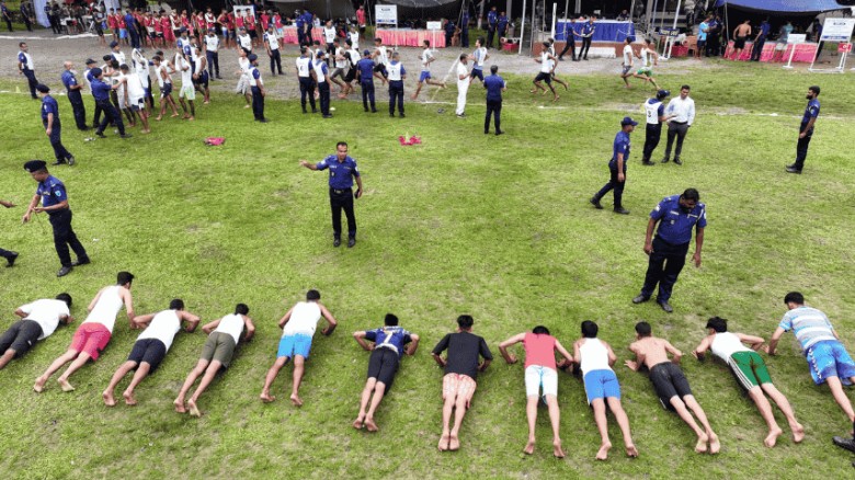 সিলেটে কনস্টেবল নিয়োগে এসপির কঠোর নজরদারি