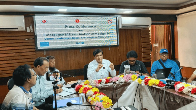 নড়াইলে আগামীকাল দেওয়া হবে হাম-রুবেলা টিকা