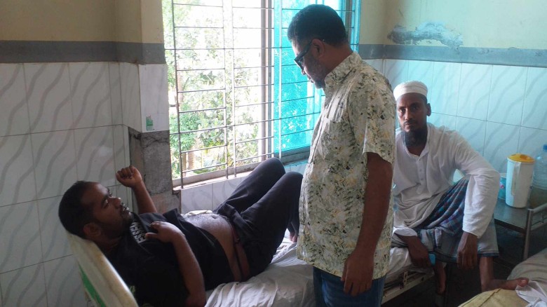 পাঁচবিবিতে ছুরিকাঘাতে ছাত্রদল নেতা আহত