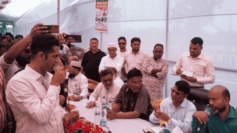 আখাউড়ায় নতুন ইউনিয়নের দাবিতে গণশুনানি