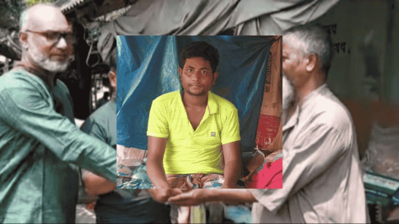 সকালবেলায় সংবাদ প্রকাশের পর কোরবান আলীর পাশে চার বন্ধু