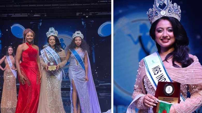 ‘মিসেস ইন্ডিপেন্ডেন্ট ইন্টারন্যাশনাল’ চ্যাম্পিয়ন হয়ে যা বললেন তমা রশিদ