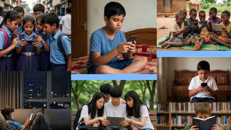 শিশু-কিশোরদের ধ্বংসের মুখে ঠেলে দিচ্ছে সোশ্যাল মিডিয়া