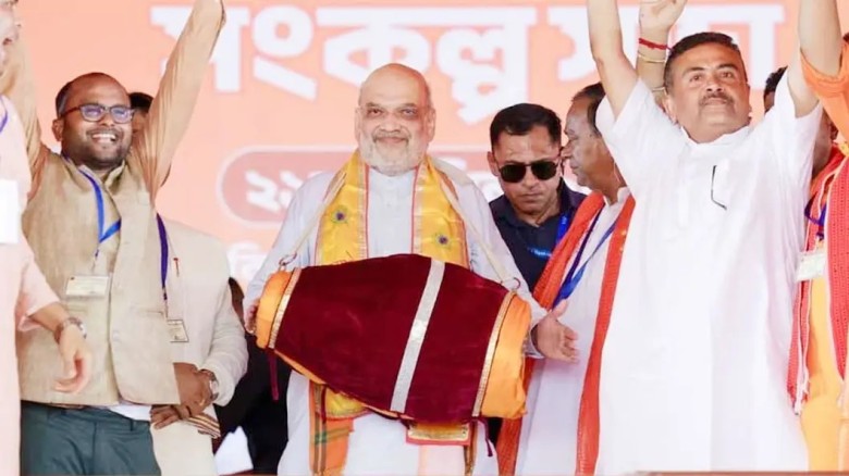 পশ্চিমবঙ্গ বিধানসভা নির্বাচন: বড় জয়ের পথে বিজেপি