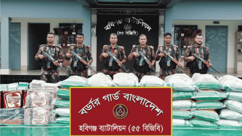 মাধবপুরে ৯৫ লাখ টাকার পণ্য জব্দ