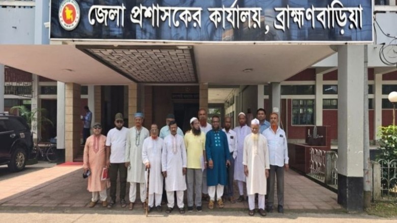ব্রাহ্মণবাড়িয়া পৌর প্রশাসকের সঙ্গে বিএনপির মতবিনিময়