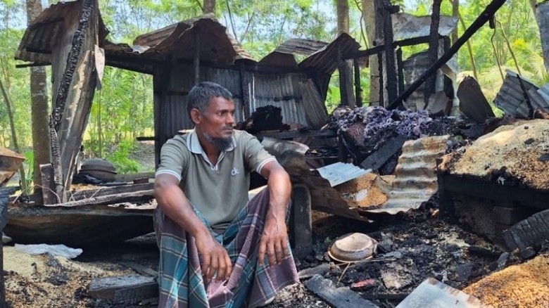 কোটালীপাড়ায় অগ্নিকাণ্ডে কৃষকের স্বপ্ন পুড়ে ছাই