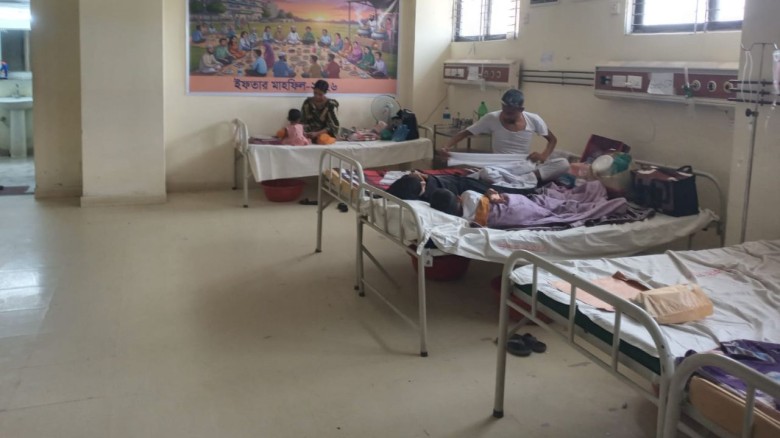 গোপালগঞ্জে হামে আক্রান্ত ১৭ শিশু হাসপাতালে ভর্তি