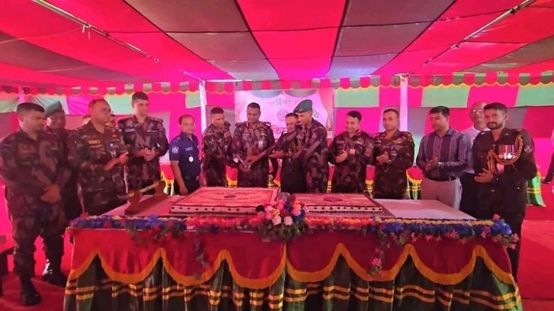 দীঘিনালায় ৭ বিজিবির ৬৮তম প্রতিষ্ঠাবার্ষিকী উদযাপন