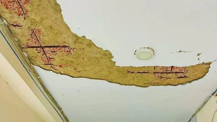 গঙ্গাচড়া স্বাস্থ্য কমপ্লেক্স ভবনে ফাটল