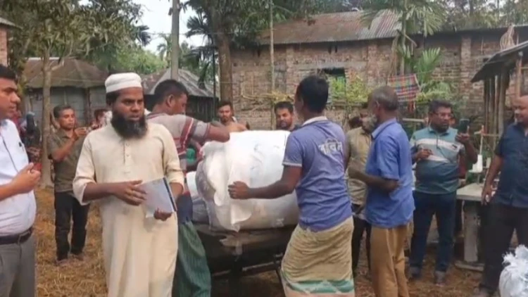 কিশোরগঞ্জে ৪১ লাখ টাকার অবৈধ জাল জব্দ