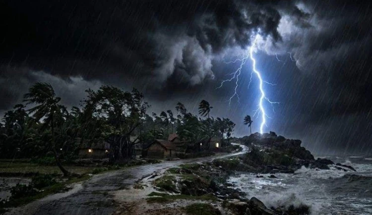 রাতের মধ্যে ১১ অঞ্চলে ঝড়ের আভাস