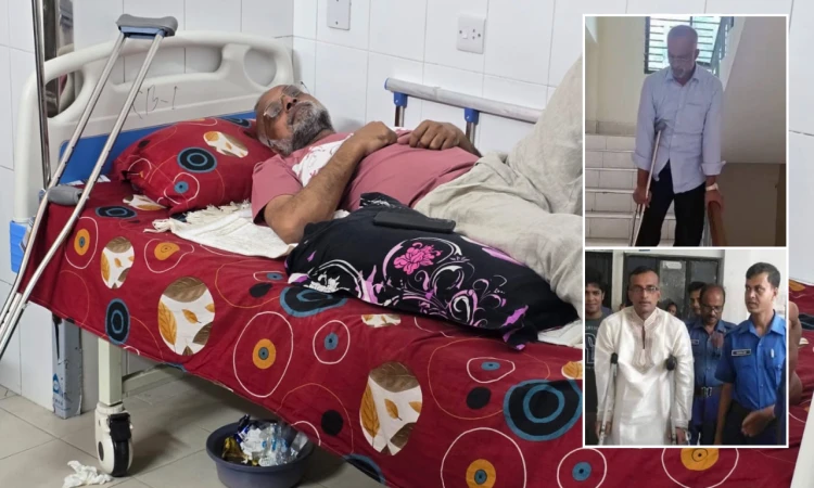 হাসপাতালে ভর্তি কিশোরগঞ্জ জেলা পরিষদ প্রশাসক