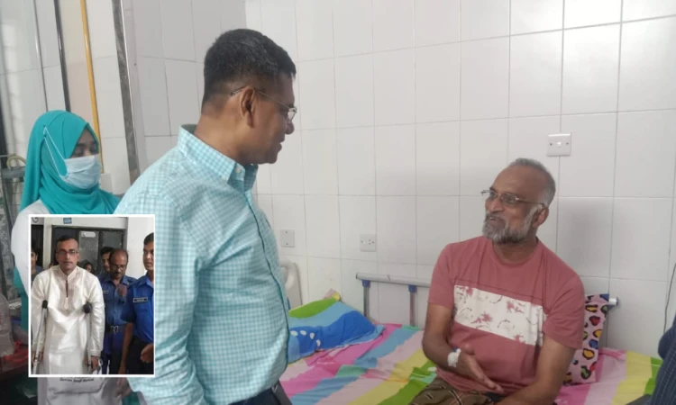 ভিপি সোহেলকে দেখতে হাসপাতালে প্রধানমন্ত্রীর সহকারী ব্যক্তিগত চিকিৎসক