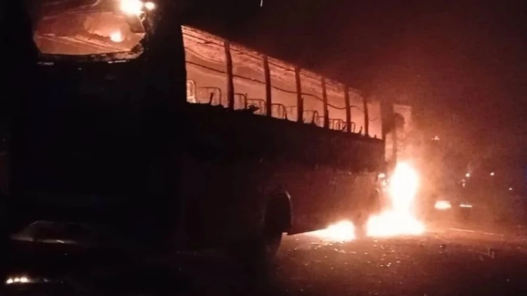 ভাঙ্গায় বাস ও পিকআপ সংঘর্ষে নিহত ৭