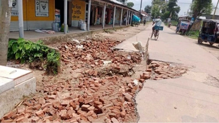 বন্যায় মৌলভীবাজারে ৯৫ কিলোমিটার সড়ক ক্ষতিগ্রস্ত