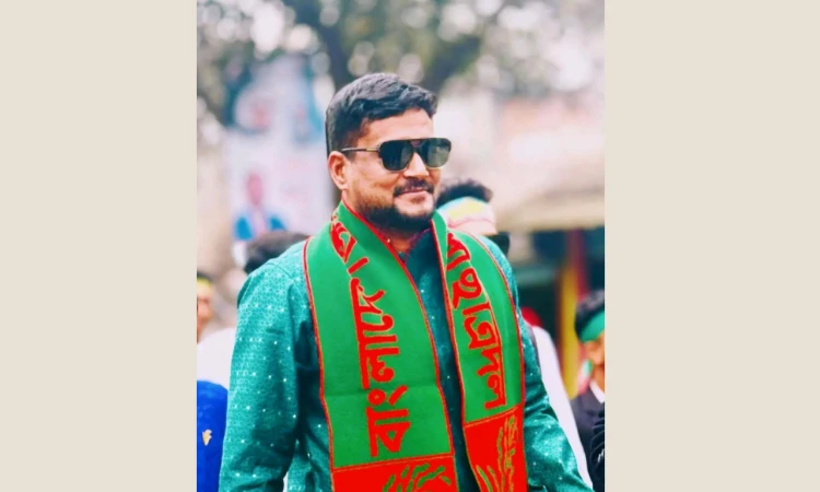 নরসিংদীর পলাশে ছাত্রদল নেতার লাইব্রেরিতে আগুন