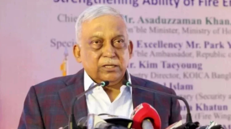 সাবেক স্বরাষ্ট্রমন্ত্রী আসাদুজ্জামান কামালকে ফেরত চেয়ে ভারতকে বাংলাদেশের চিঠি