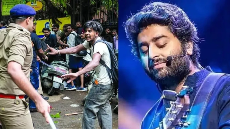 দিল্লিতে আন্দোলনরত শিক্ষার্থীদের ওপর পুলিশি হামলায় ফুঁসে উঠলেন অরিজিৎ সিং