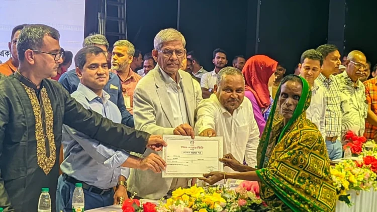 রংপুরে সুবিধাবঞ্চিতদের স্বাবলম্বীকরণ প্রকল্পের উদ্বোধন
