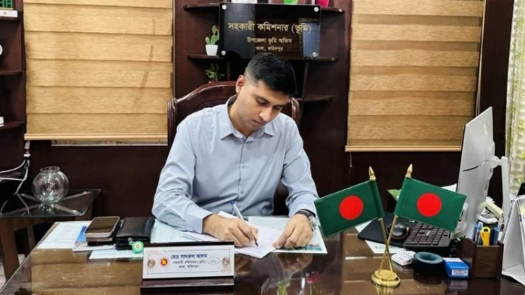 ভাঙ্গা ভূমি অফিসে রাজস্ব আদায়ে রেকর্ড সাফল্য