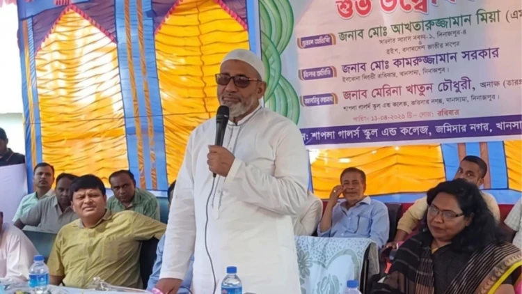 অটোপাসের সুযোগ আর ফিরে আসবে না: দিনাজপুরে হুইপ আখতারুজ্জামান