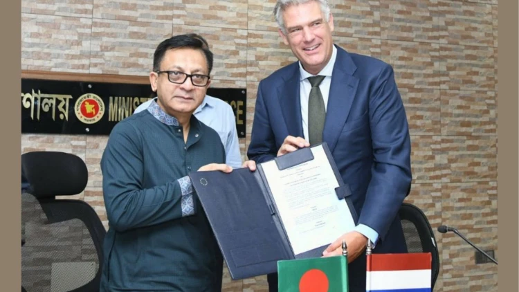 পোশাক খাতের সবুজ রূপান্তরে নেদারল্যান্ডসের সঙ্গে বাংলাদেশের সমঝোতা স্মারক সই