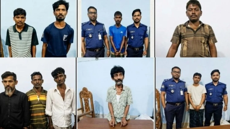 সরাইলে পুলিশের অভিযানে মাদকসহ গ্রেপ্তার ৯