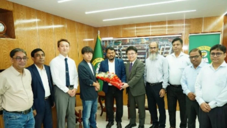 রাসিক প্রশাসকের সঙ্গে জাপানি প্রতিনিধি দলের সাক্ষাৎ
