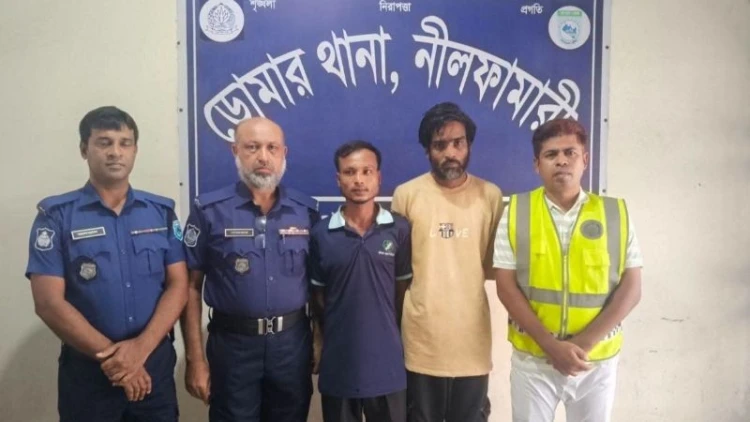 ডোমারে ইয়াবাসহ দুই যুবক আটক
