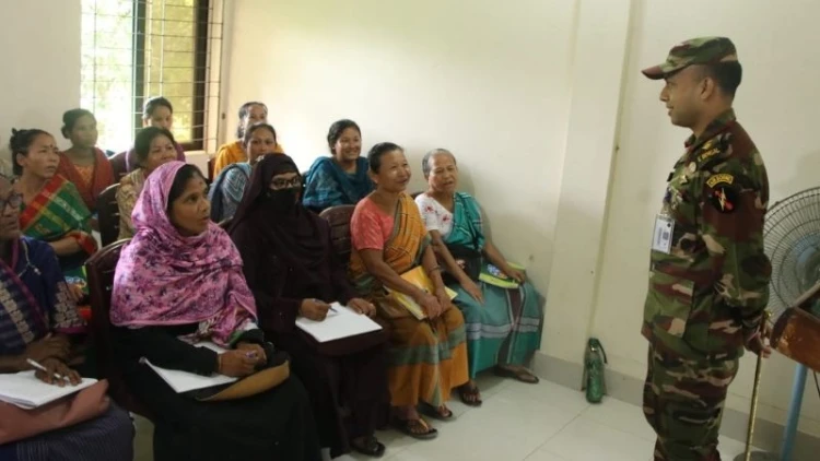 ৪৭ পাহাড়ি-বাঙালিকে সেনাবাহিনীর বিভিন্ন বিষয়ে প্রশিক্ষণ