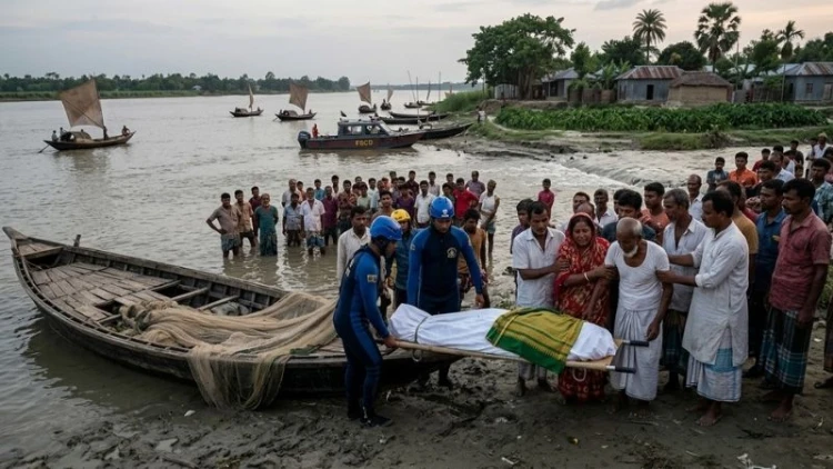 কুয়াকাটায় বজ্রাঘাতে নিখোঁজ জেলের লাশ উদ্ধার