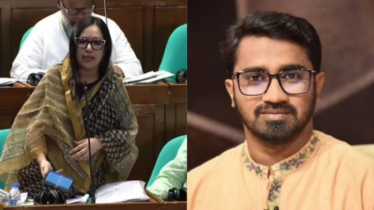 রুমিন ফারহানার মধ্যে হাসিনার ছায়া দেখা যায়: রাশেদ খাঁন
