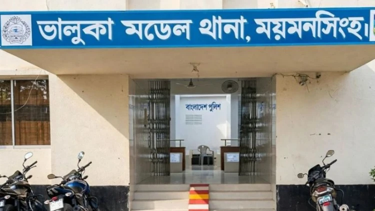 ভালুকা থানা চত্বর থেকে পুলিশ কর্মকর্তার বাইক চুরি