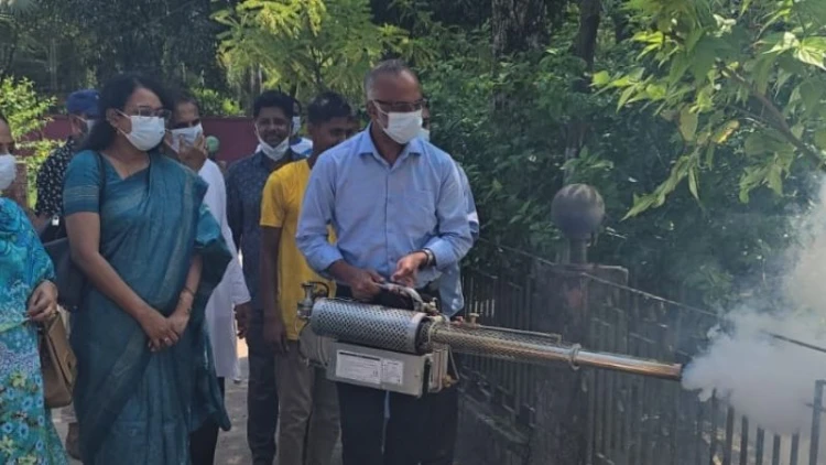 কিশোরগঞ্জে ডেঙ্গু প্রতিরোধে জেলা পরিষদের পরিচ্ছন্নতা অভিযান