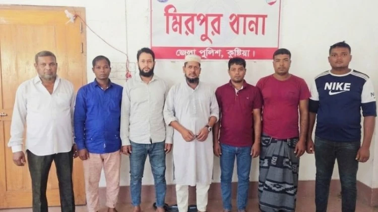 কৃষক লীগ নেতাকে ছাড়াতে তদবির, জামায়াত-বিএনপির ৮ নেতা আটক