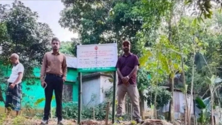 কুলাউড়ায় বেদখলে থাকা সরকারি জমি উদ্ধার