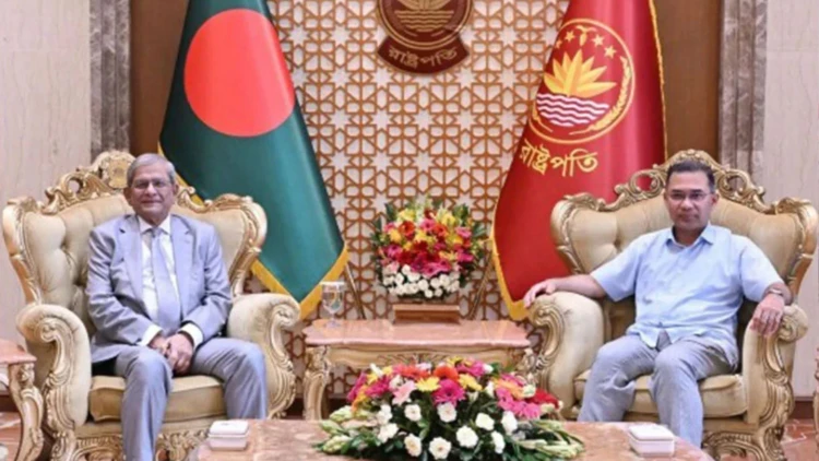 রাষ্ট্রপতির সঙ্গে প্রধানমন্ত্রী তারেক রহমানের সৌজন্য সাক্ষাৎ