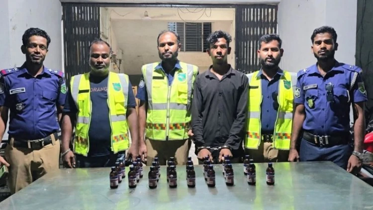 ভালুকায় ভারতীয় মাদকসহ অনিক দাস গ্রেপ্তার